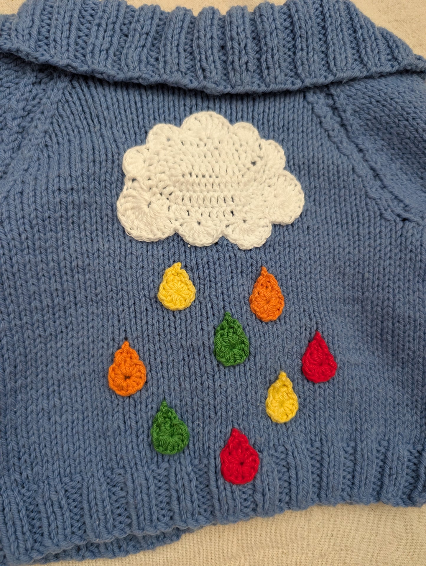 Raindrops Cardigan (3-6 months)