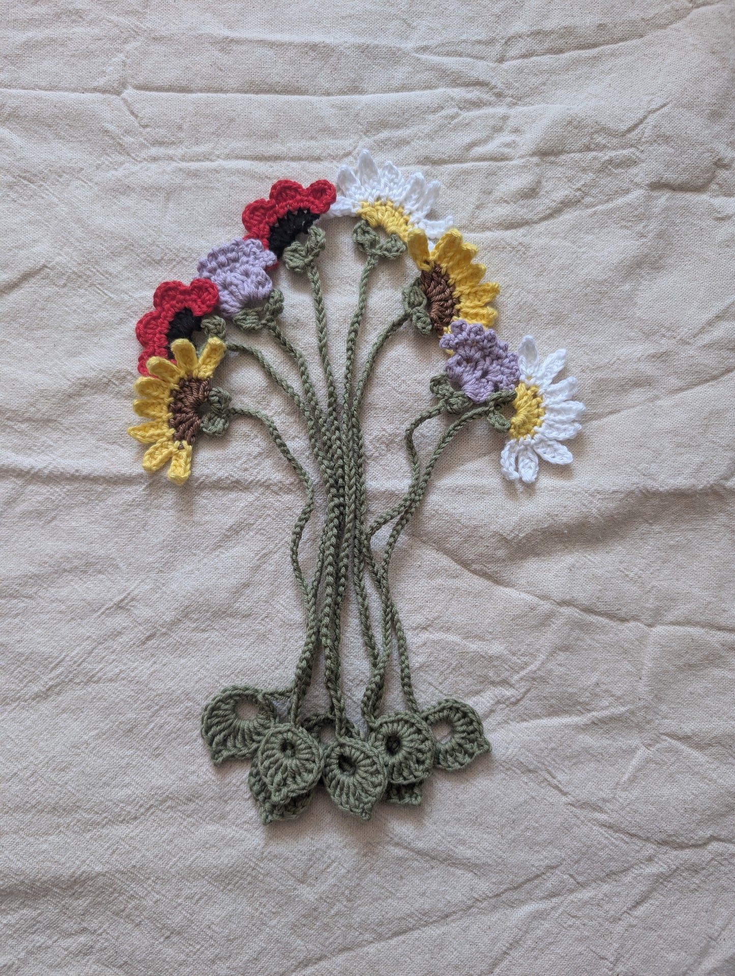 Floral bookmark