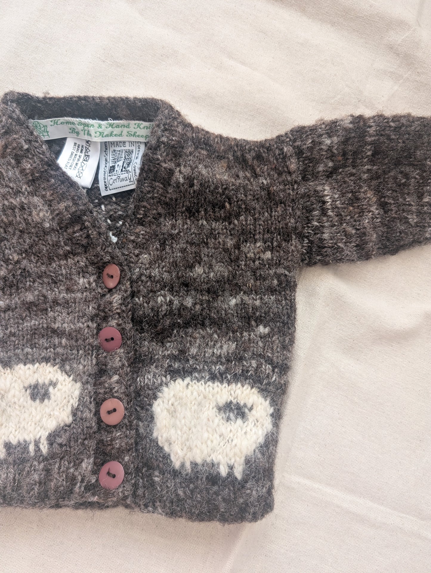 Baa Cardigan (0-3 months)