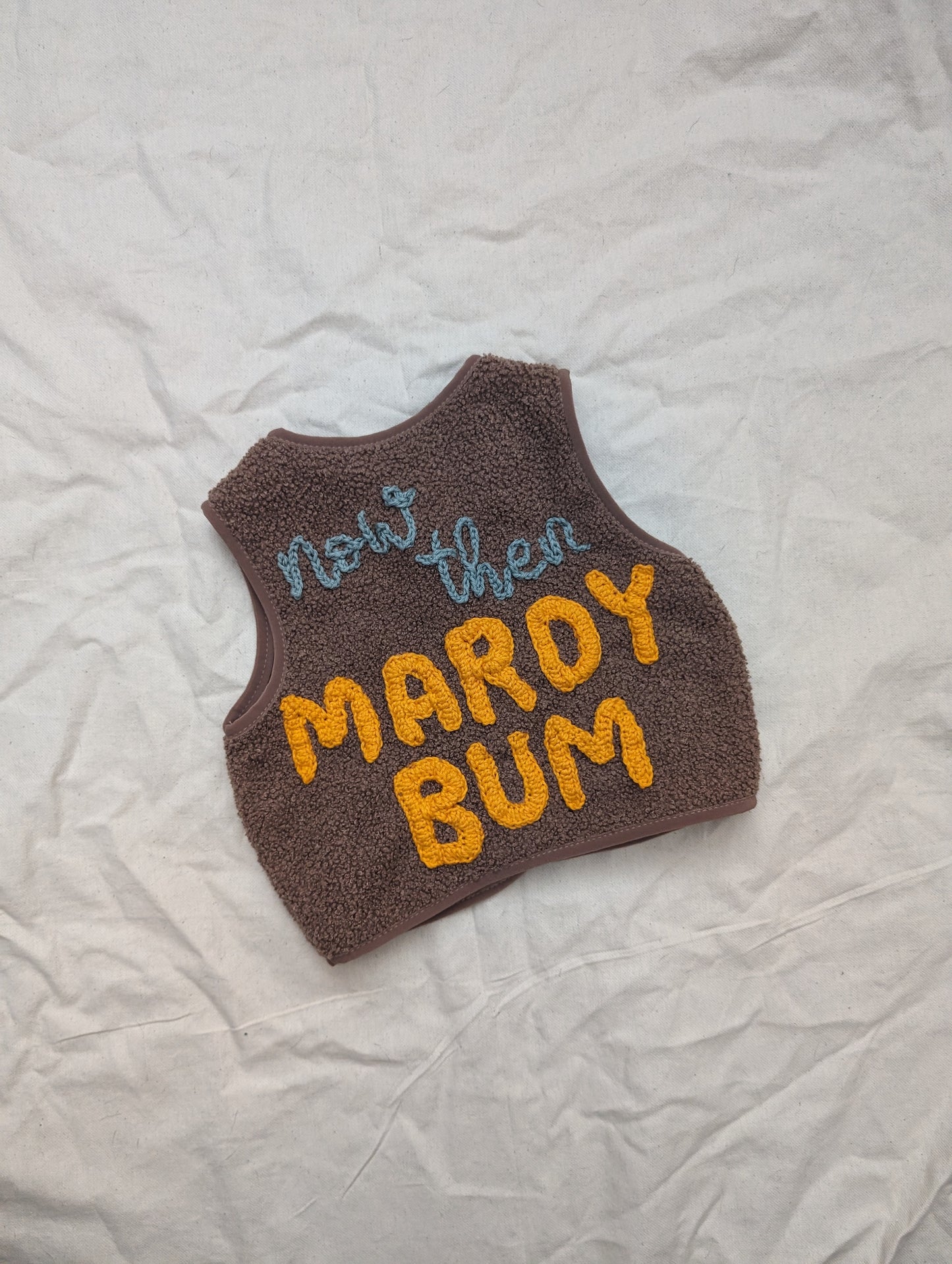 Now then... Mardy Bum Gilet 1-2 years