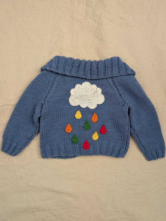 Raindrops Cardigan (3-6 months)