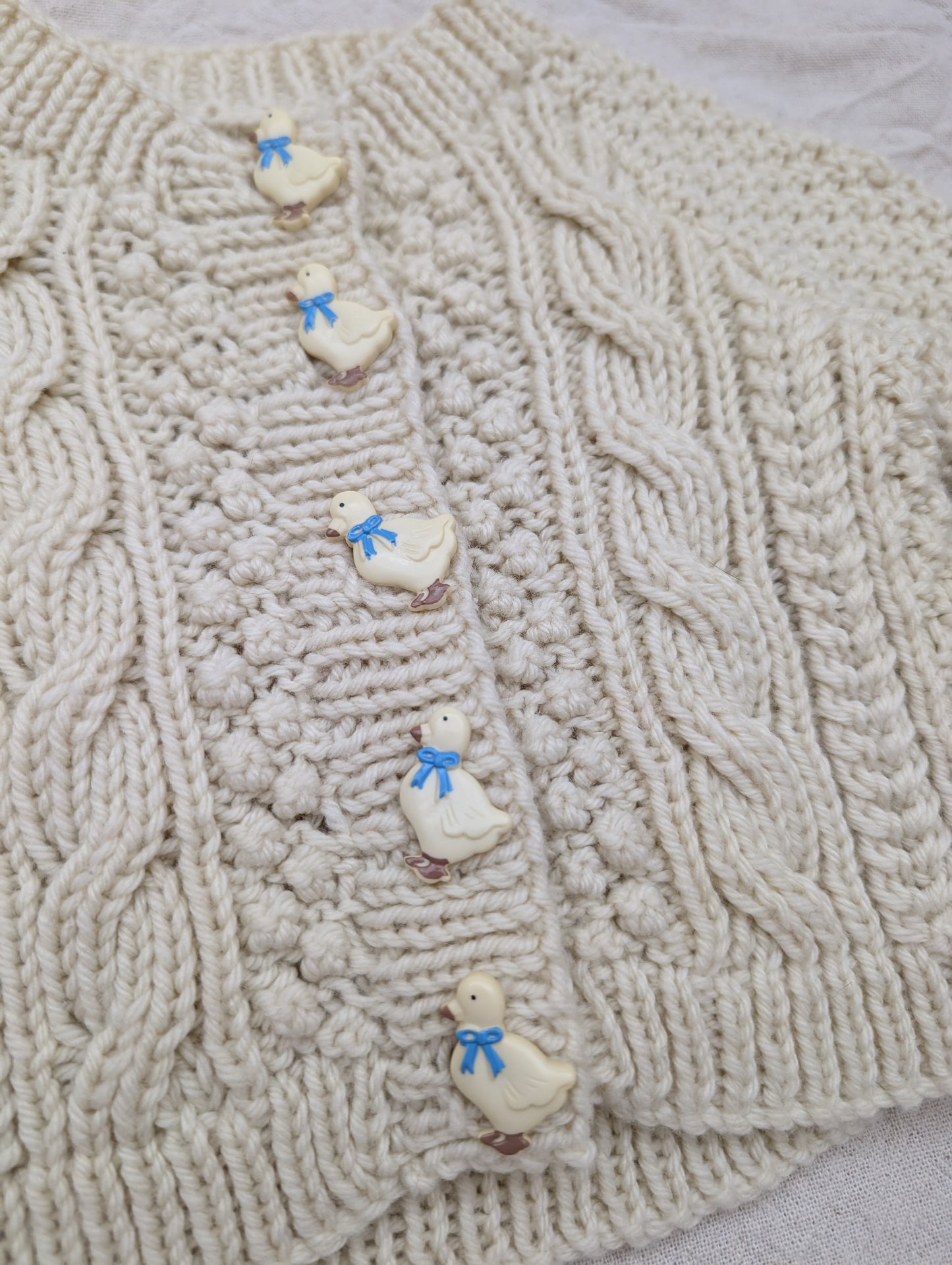 Little Goose Cardigan (0-3 months)