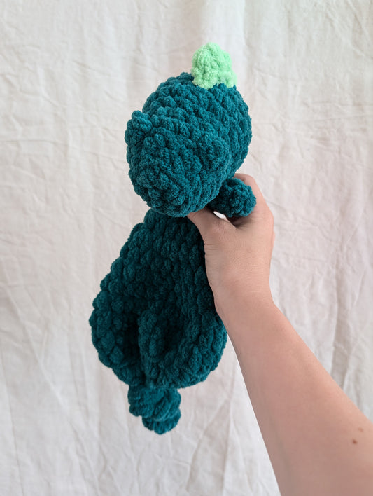 Mini Dozer Dino Knotted Blankie