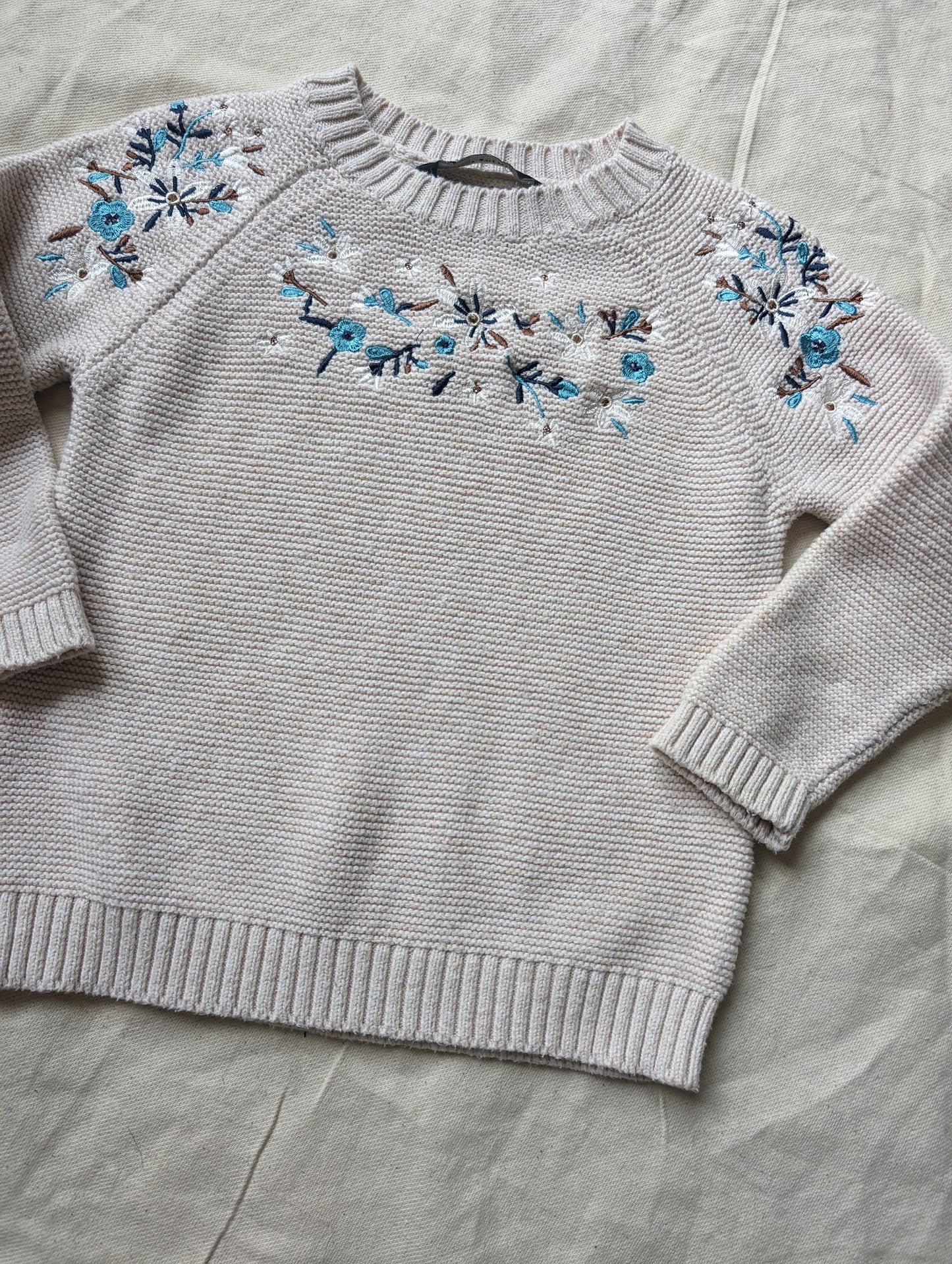 George Cream Jumper 3-4 years