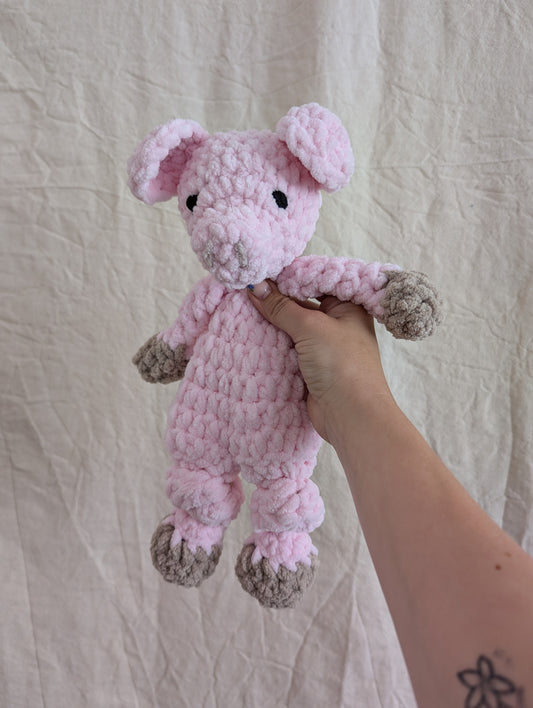 Mini Pia Pig Knotted Lovey