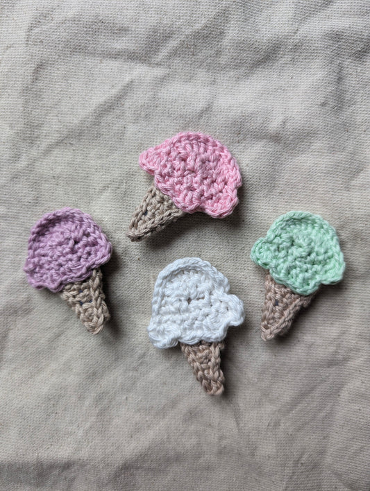 Ice-cream Hair Clips