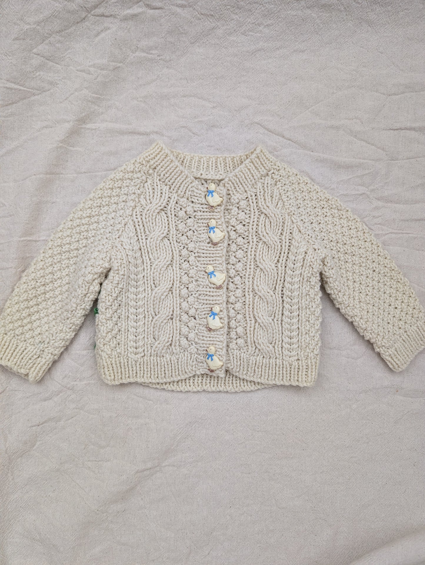 Little Goose Cardigan (0-3 months)